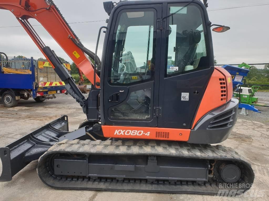 Kubota KX 080-4 Midigravere 7 - 12t