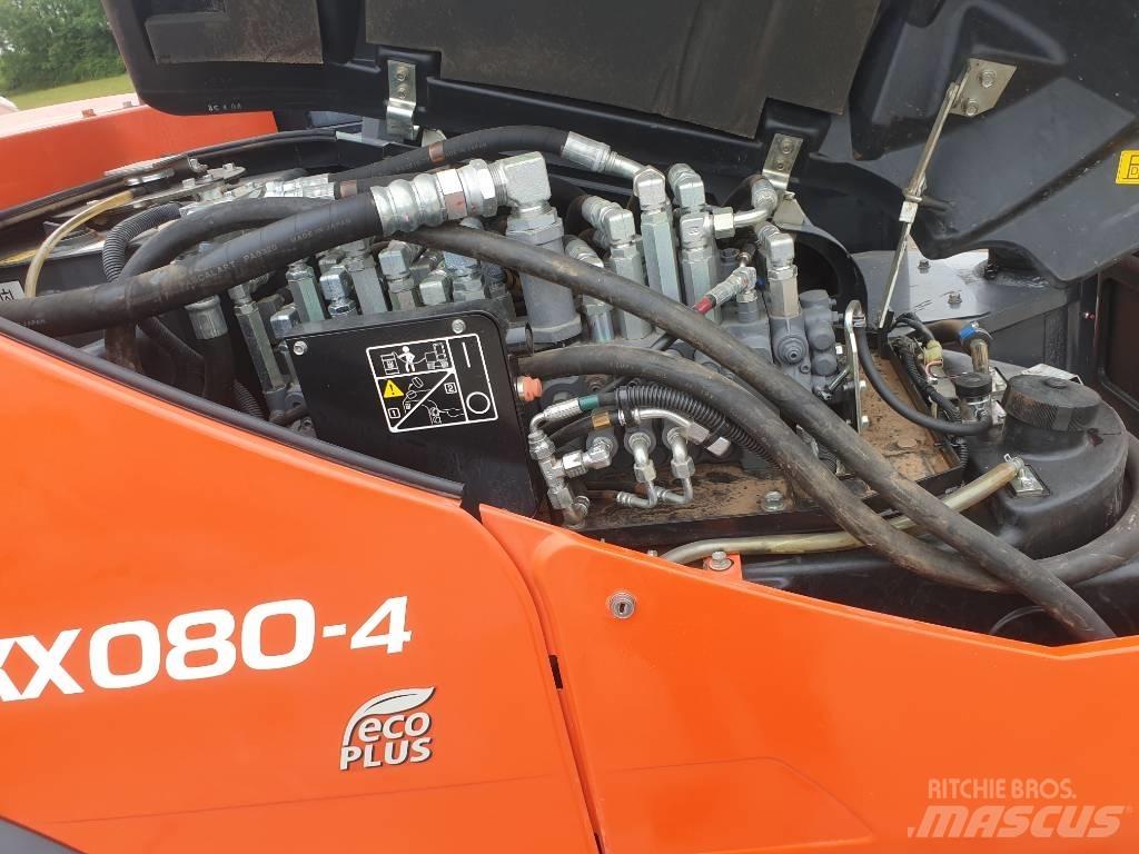Kubota KX 080-4 Midigravere 7 - 12t