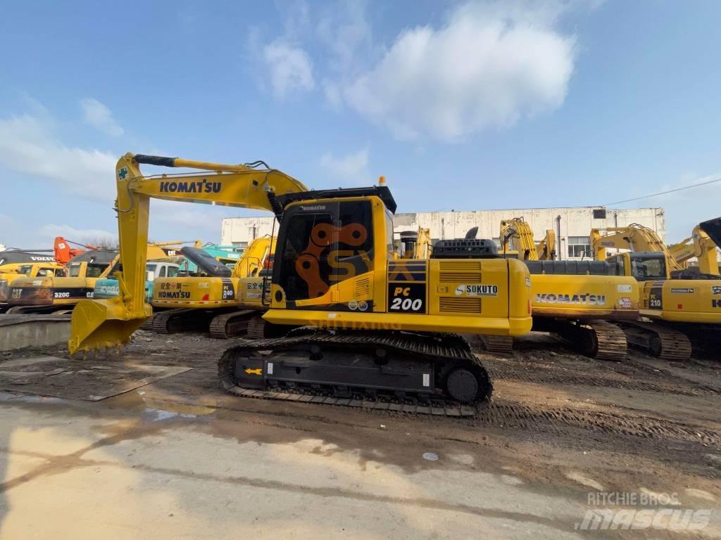 Komatsu PC 200 Beltegraver