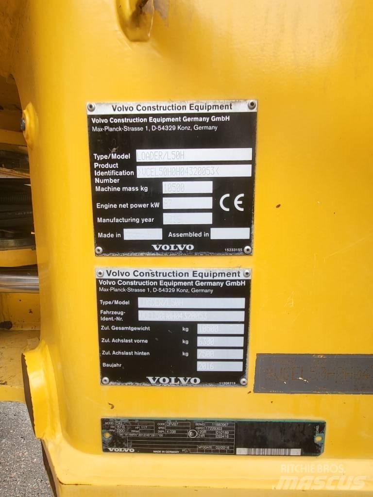 Volvo L 50 H Hjullastere