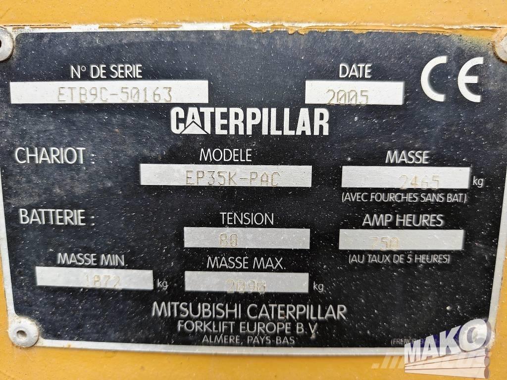 CAT EP 35 K PAC Elektriske trucker