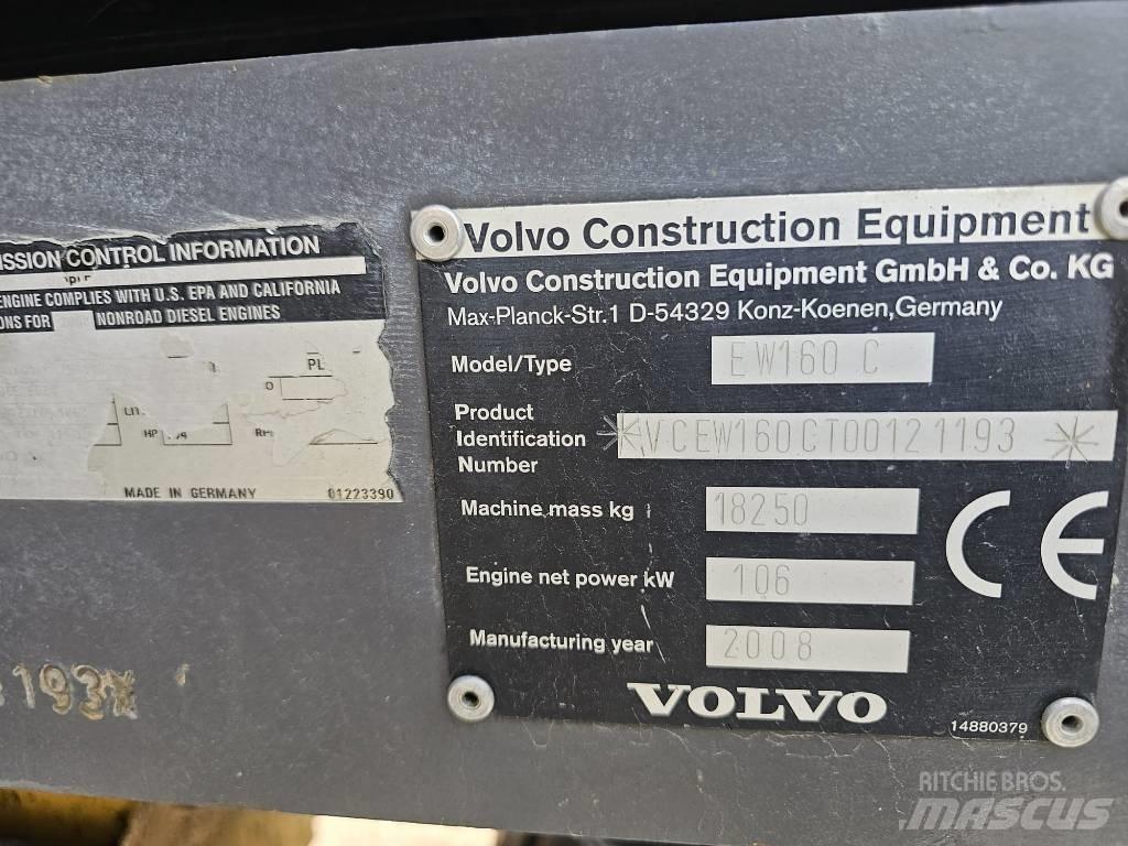 Volvo EW 160 C Hjulgravere
