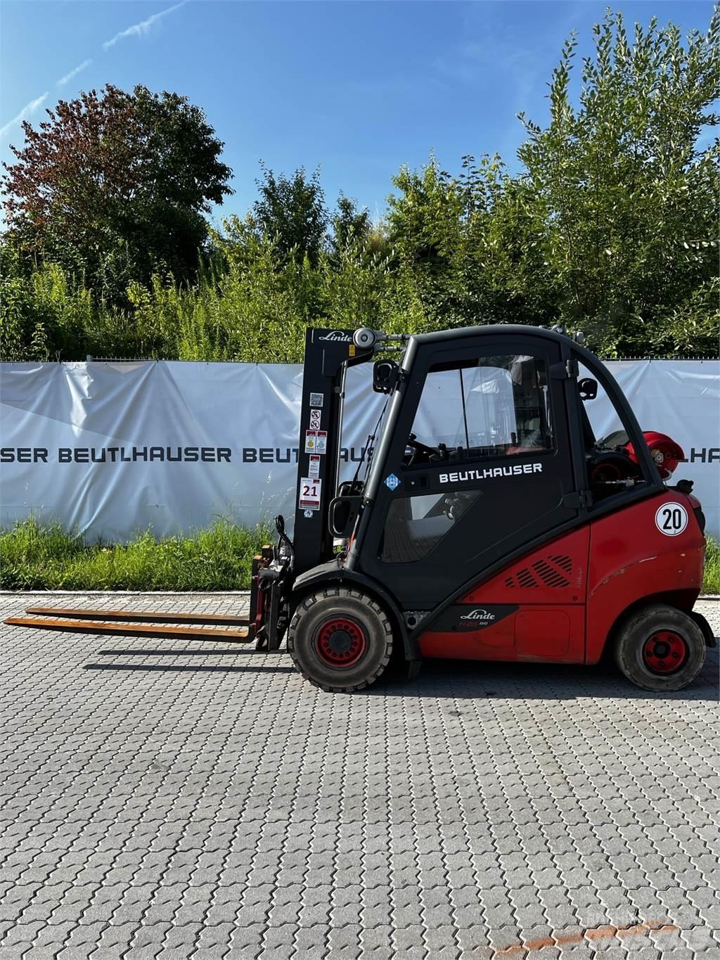Linde H25T/600 Propan trucker