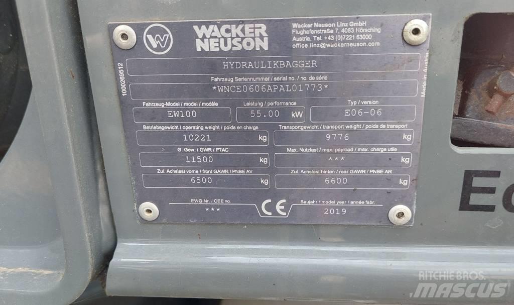 Wacker Neuson EW100 Hjulgravere