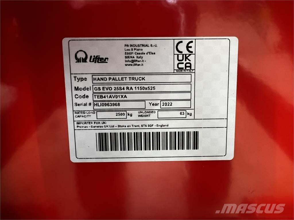 Pramac GS EVO 25 Jekketralle