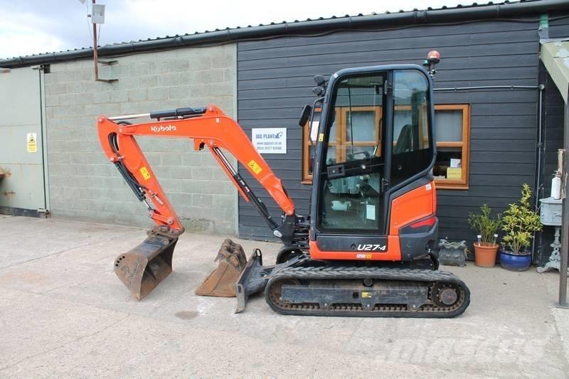 Kubota U 27-4 Minigravere <7t