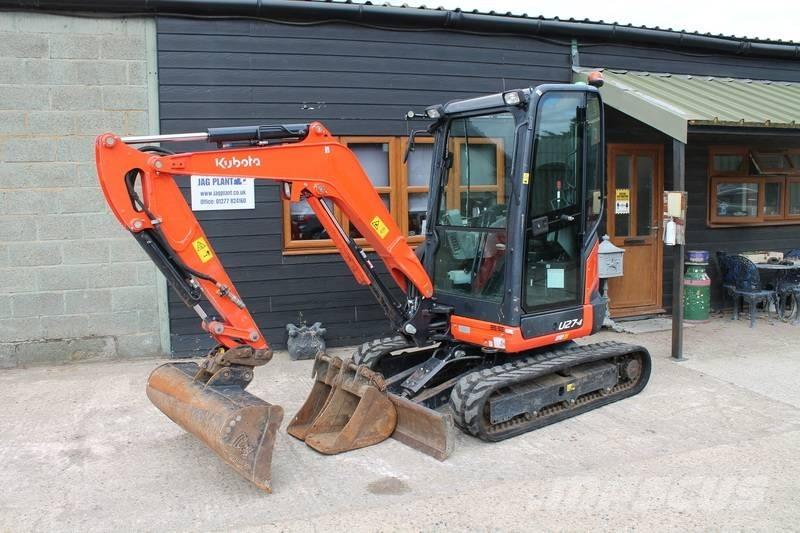 Kubota U 27-4 Minigravere <7t