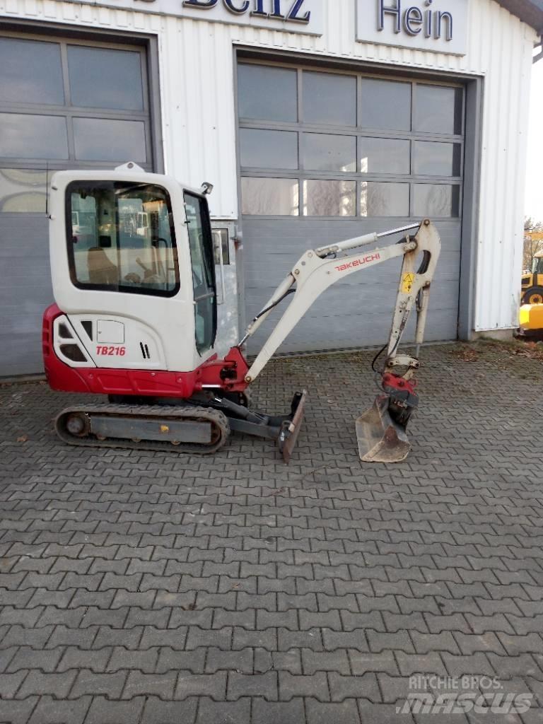Takeuchi TB 216 Minigravere <7t