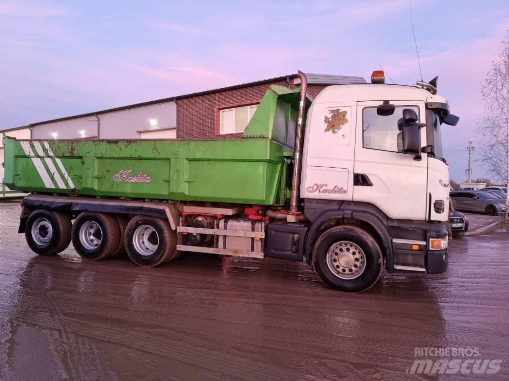 Scania R 480 8X4 Liftdumper biler