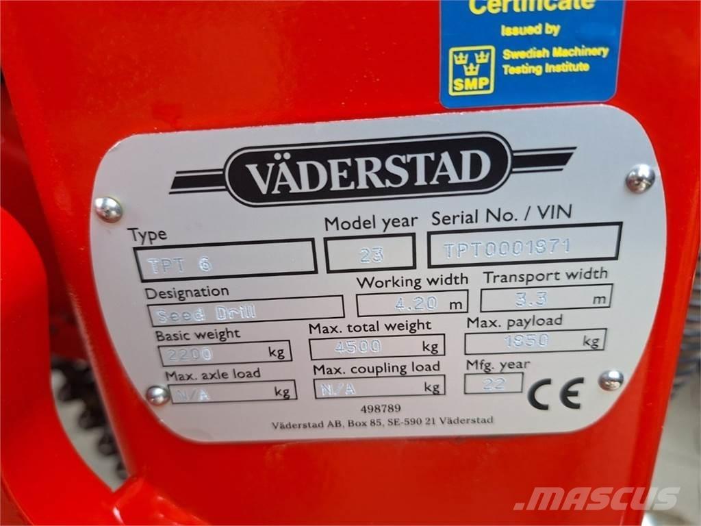 Väderstad TPT-6 Såmaskiner
