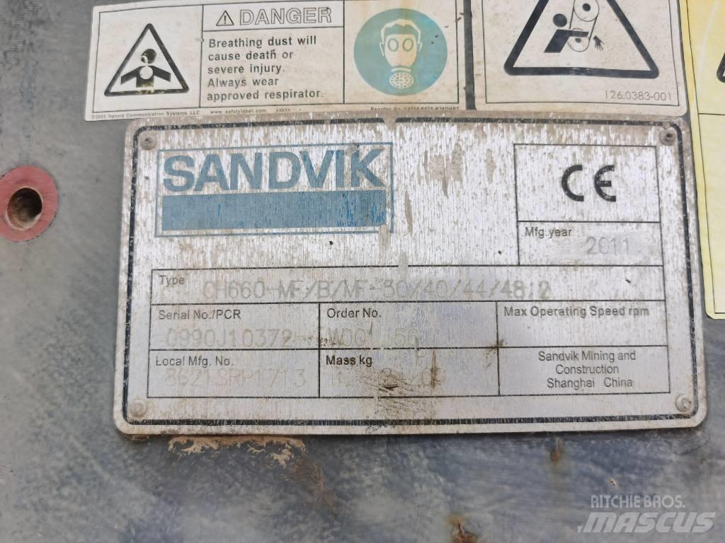 Sandvik CH 660 Knusere