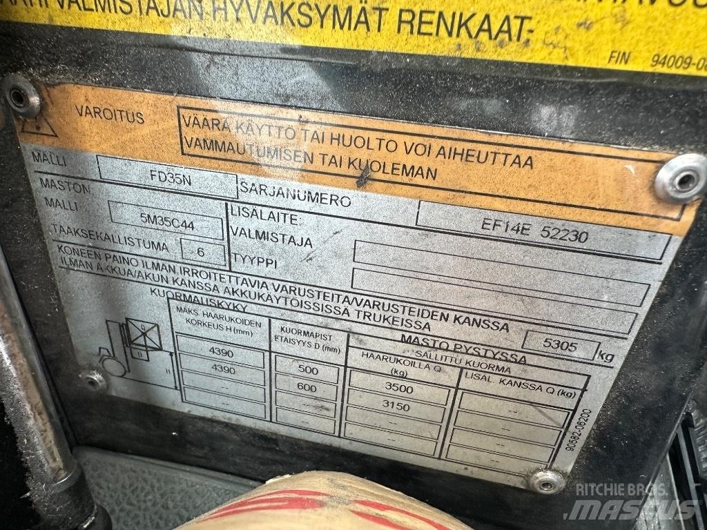 Mitsubishi FD 35 N Diesel Trucker