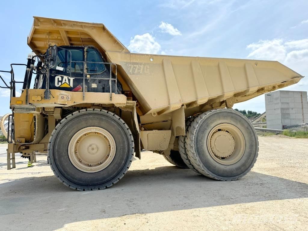 CAT 777G - Coming soon! Rammestyrte Dumpere