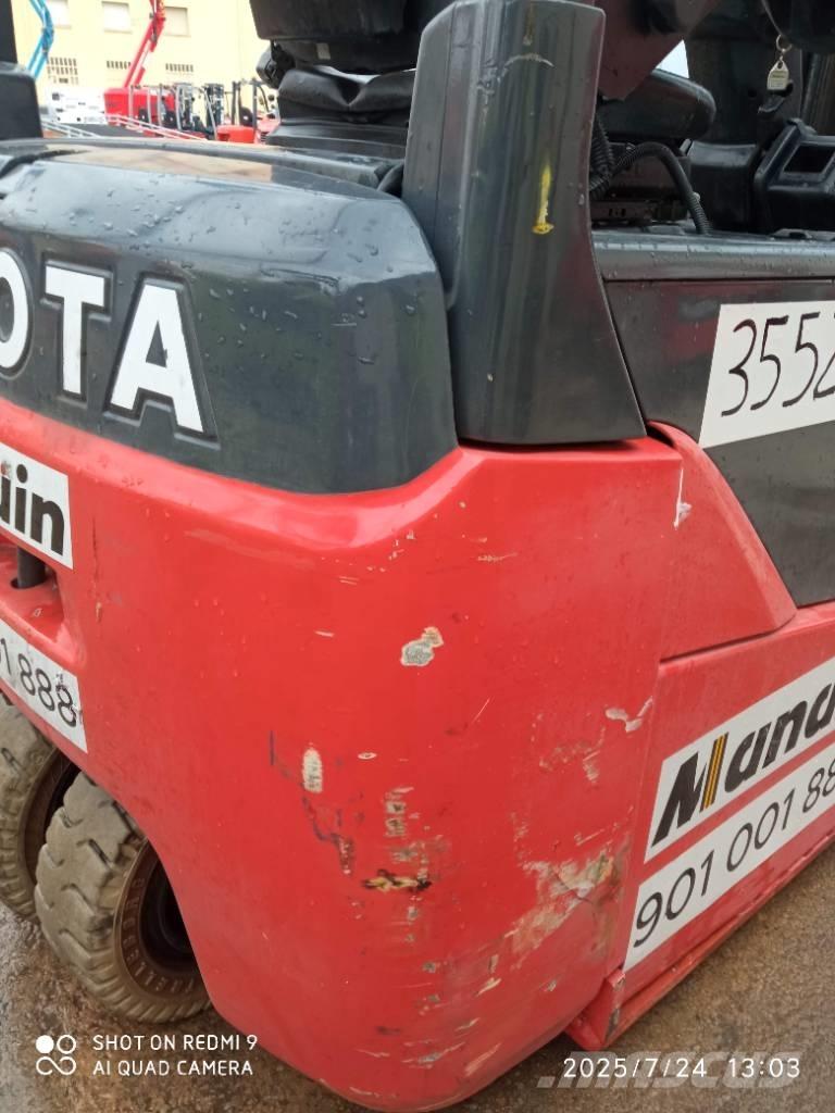 Toyota 8FBE16T Elektriske trucker