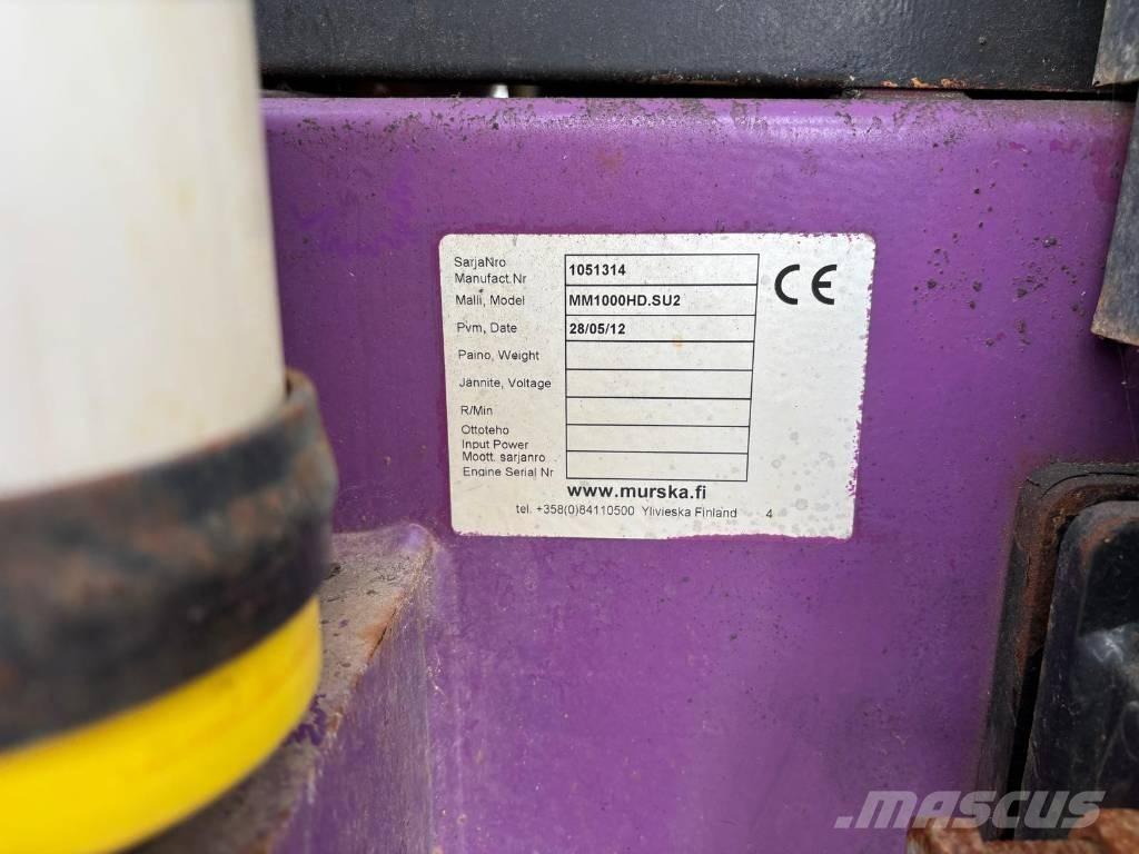 Murska MMK 1000HD Landbruk - Annet