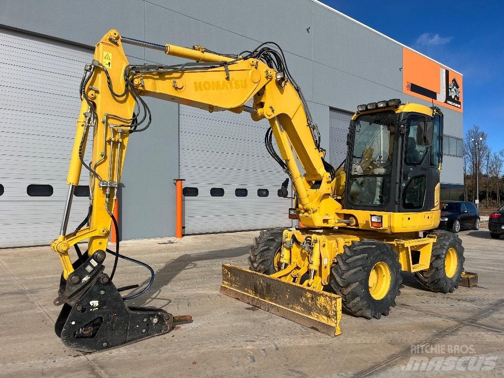 Komatsu PW 98 MR-8 Hjulgravere