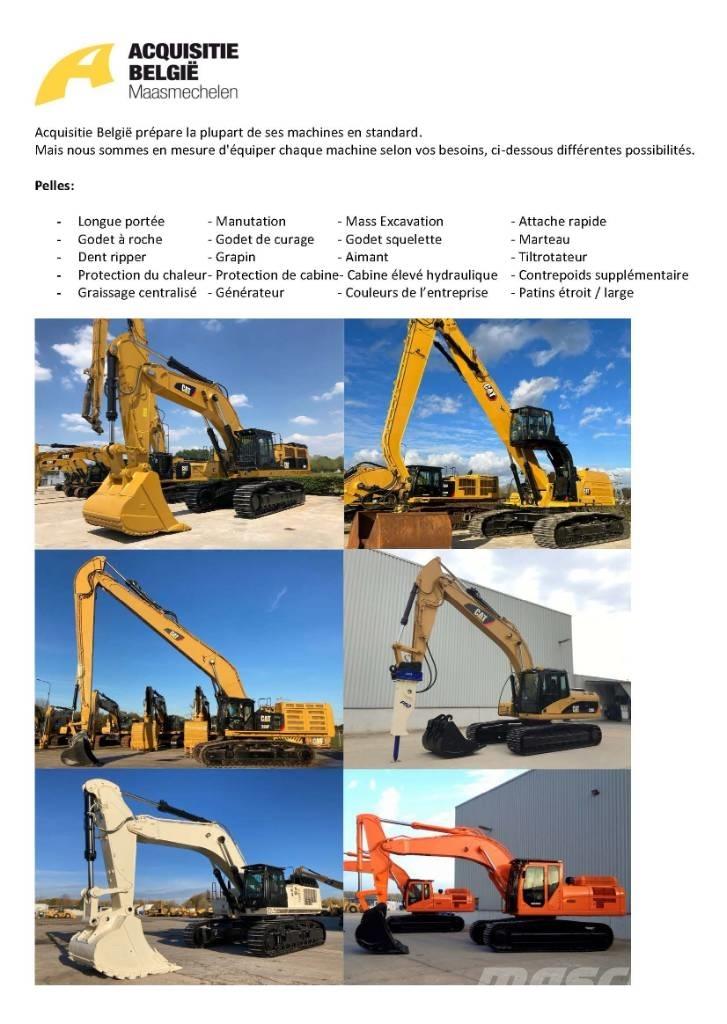 CAT 390F Long Reach Gravemaskiner med lang bom