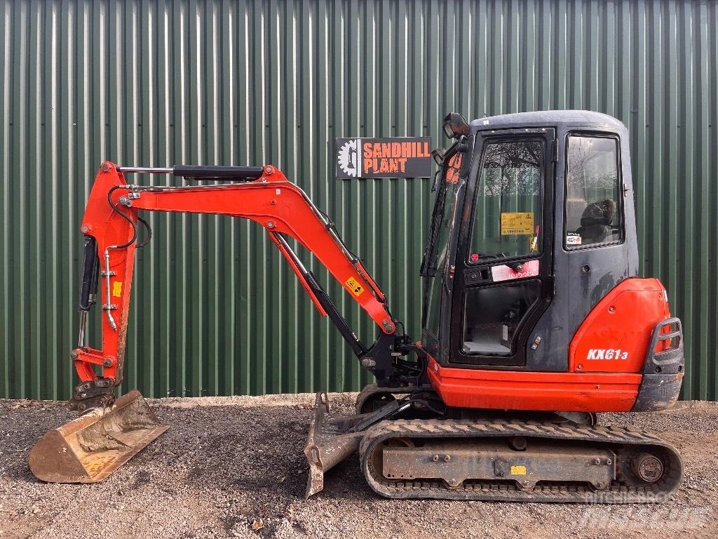 Kubota KX 61-3 Minigravere <7t