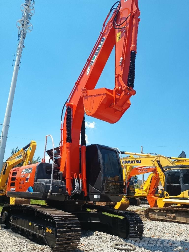 Hitachi ZX 200 Beltegraver