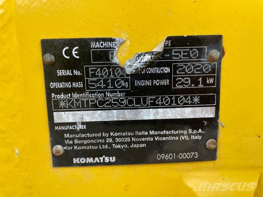 Komatsu PC 55 MR-5E0 Minigravere <7t