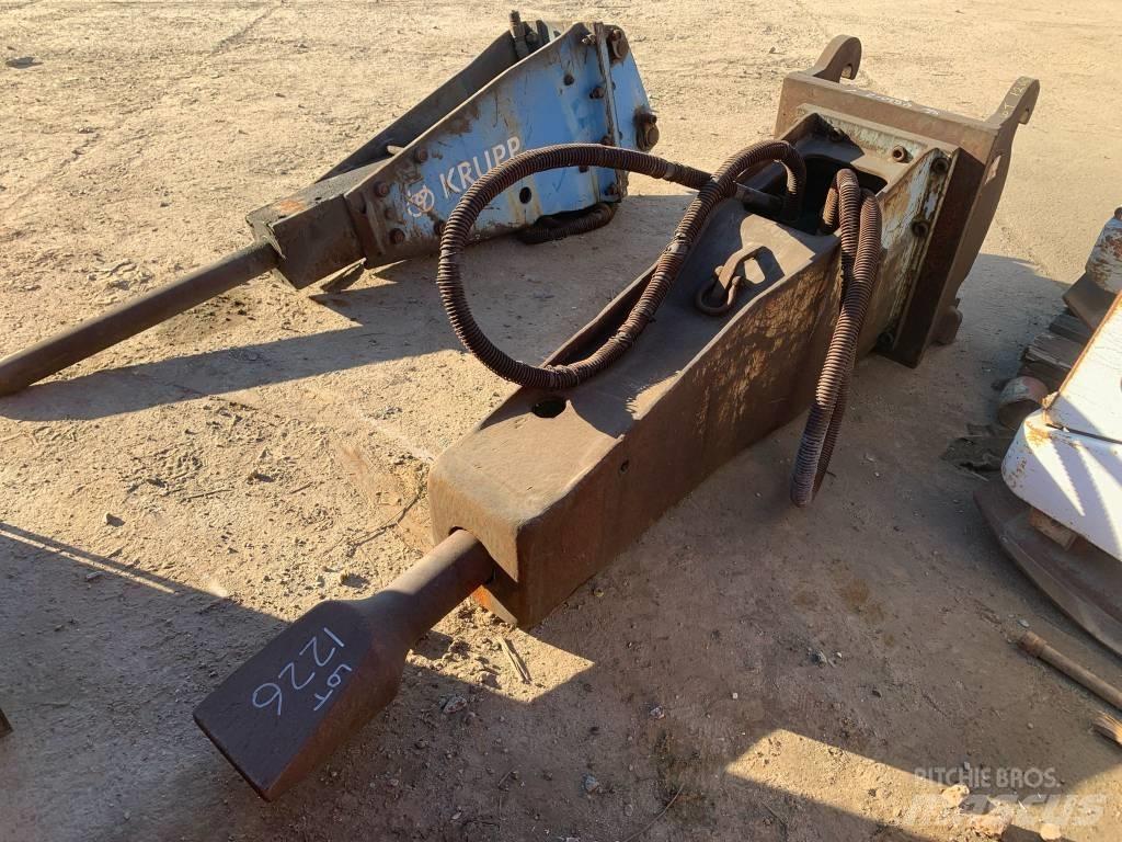 Krupp HM 500 Hydrauliske hammere