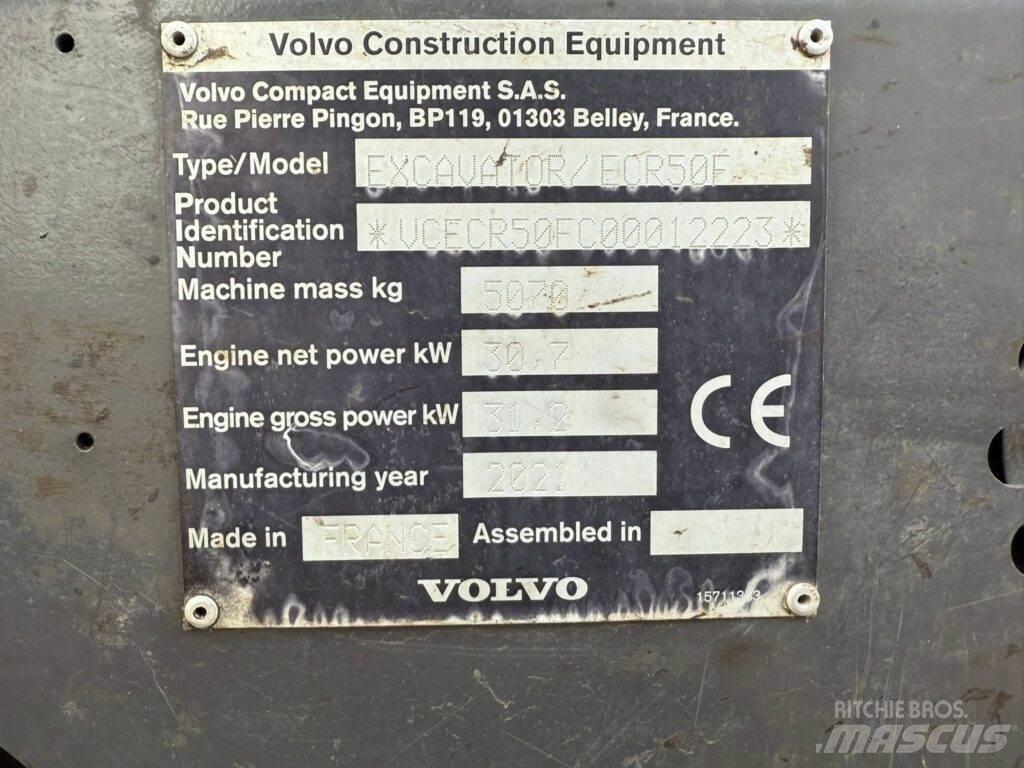 Volvo ECR50F Minigravere <7t