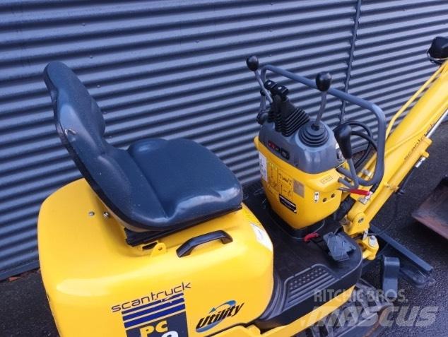 Komatsu PC 9 Minigravere <7t