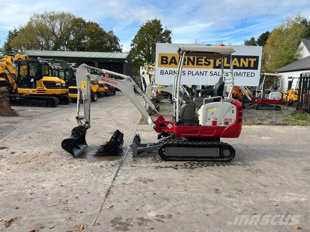 Takeuchi TB 216 Minigravere <7t