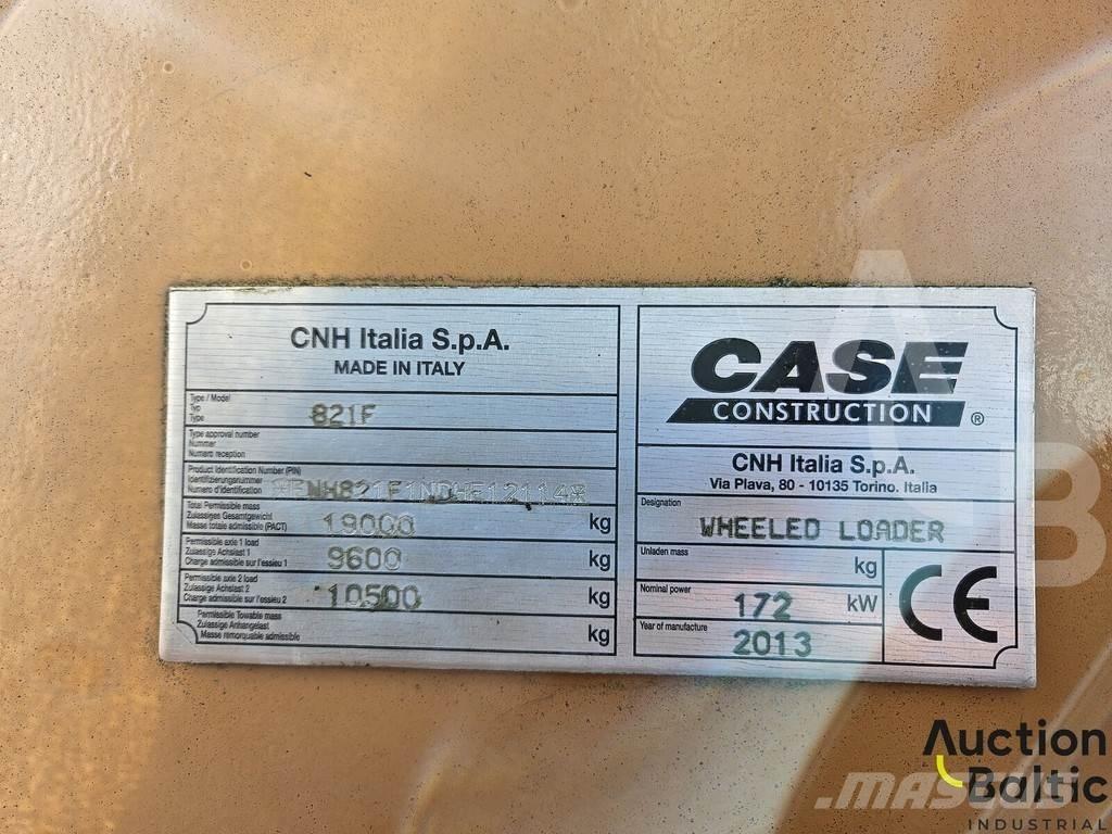 CASE 821 F Hjullastere