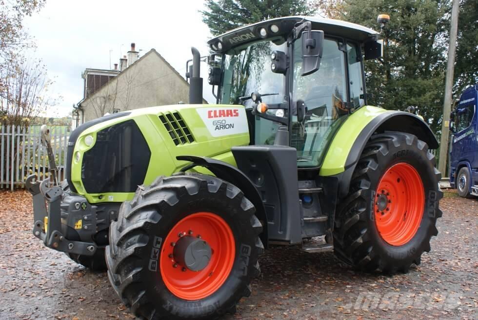 CLAAS Arion 650 CIS Traktorer