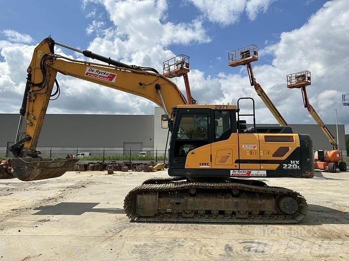 Hyundai HX220L Beltegraver