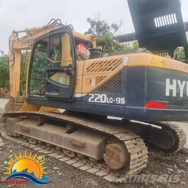 Hyundai R220LC-9S Beltegraver