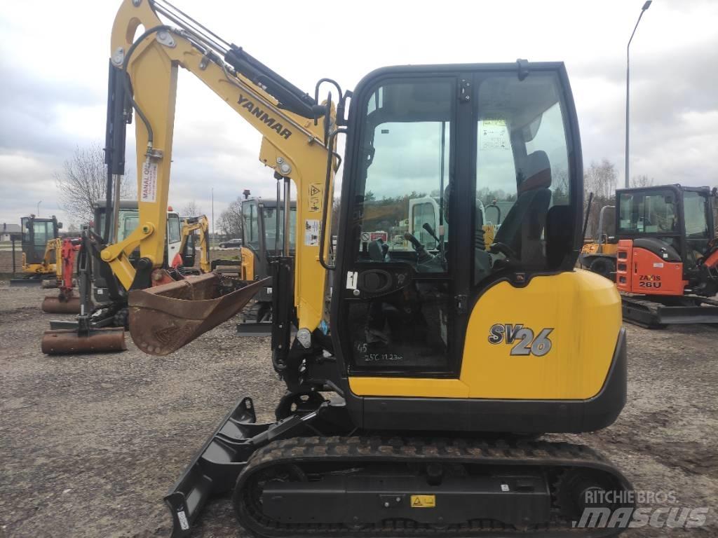 Yanmar SV 26 2017r Minigravere <7t