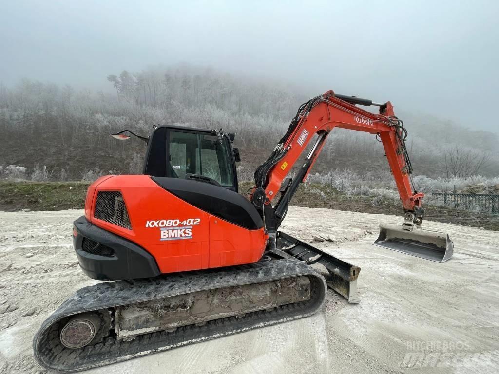 Kubota KX 080-4a2 Midigravere 7 - 12t