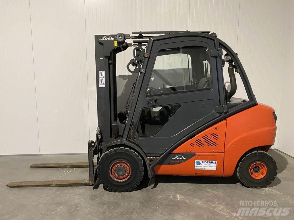 Linde H35D Diesel Trucker