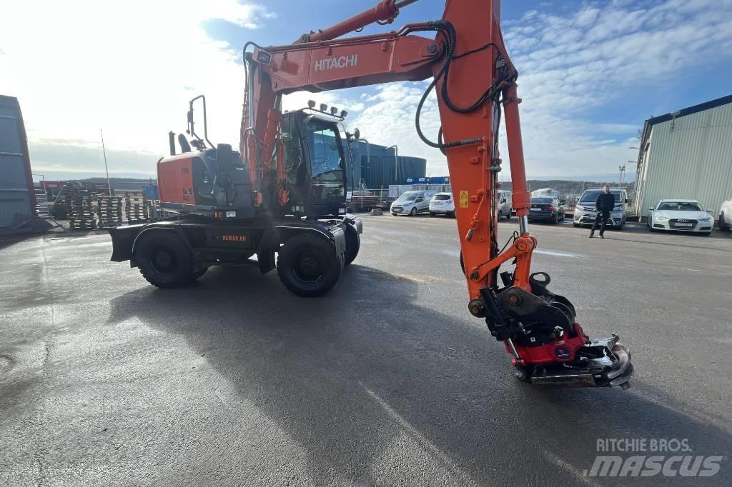Hitachi ZX 140 W-5B Hjulgravere