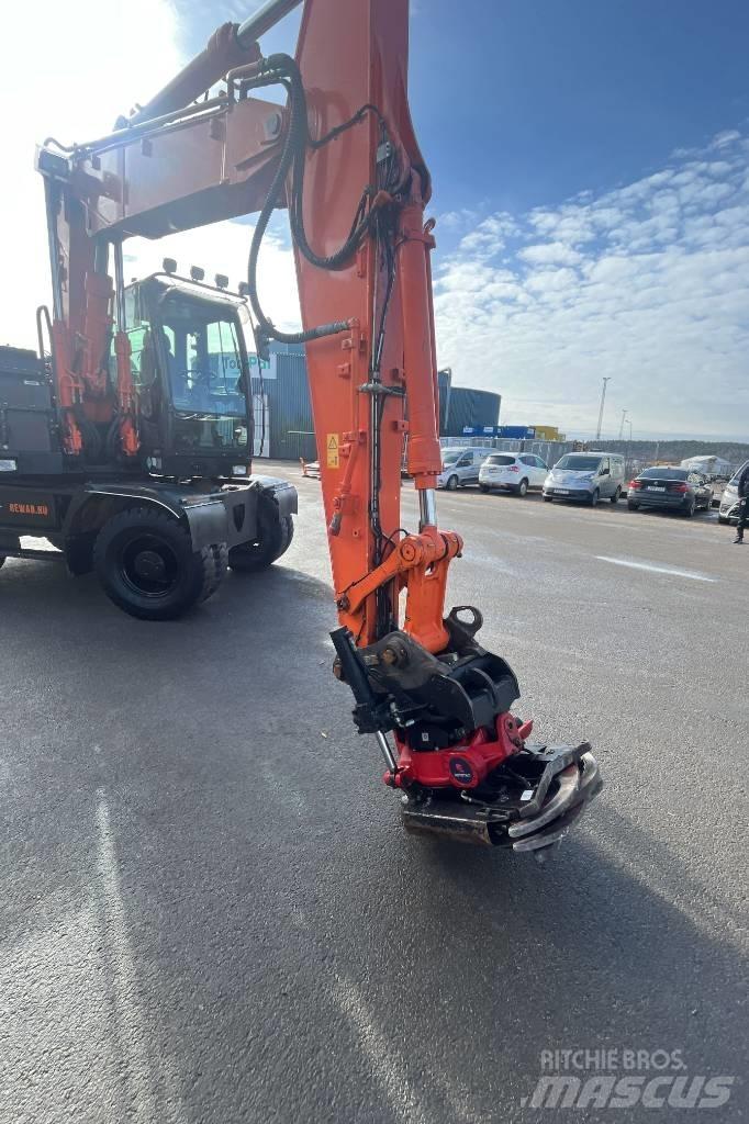 Hitachi ZX 140 W-5B Hjulgravere