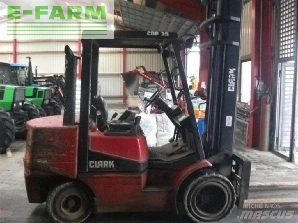 Clark cdp 35 Gaffeltrucker - Annet