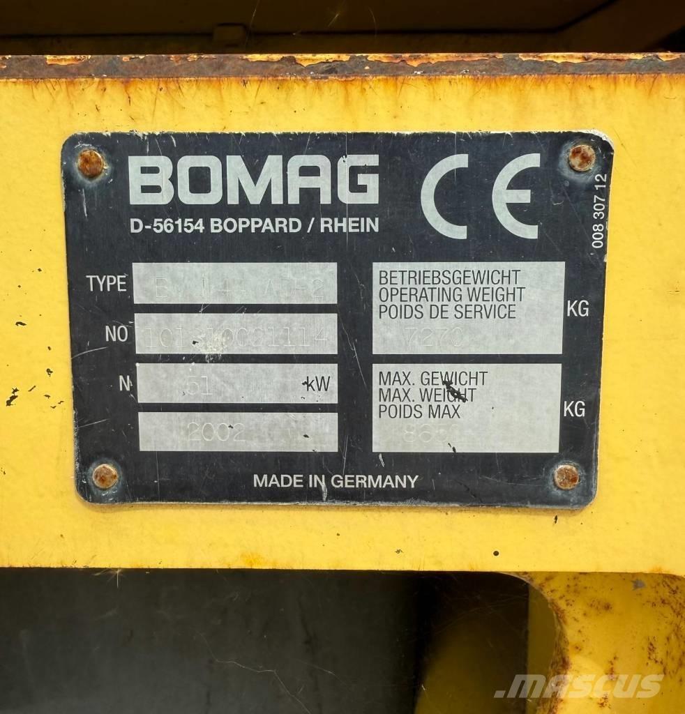 Bomag BW 144 AD-2 Tandem Valser