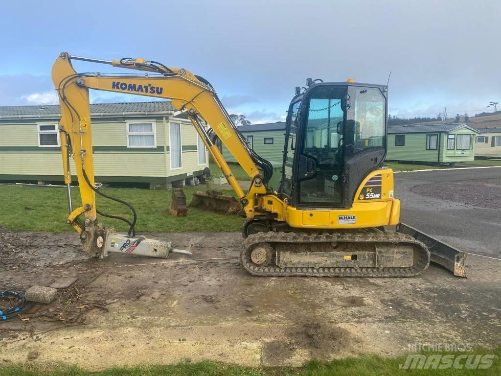 Komatsu PC 55 MR Minigravere <7t