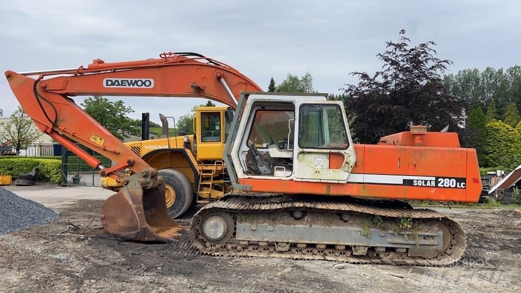 Daewoo Solar 280 LC Beltegraver