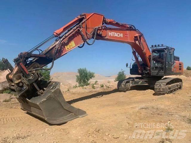 Hitachi ZX 350LC-7 Beltegraver