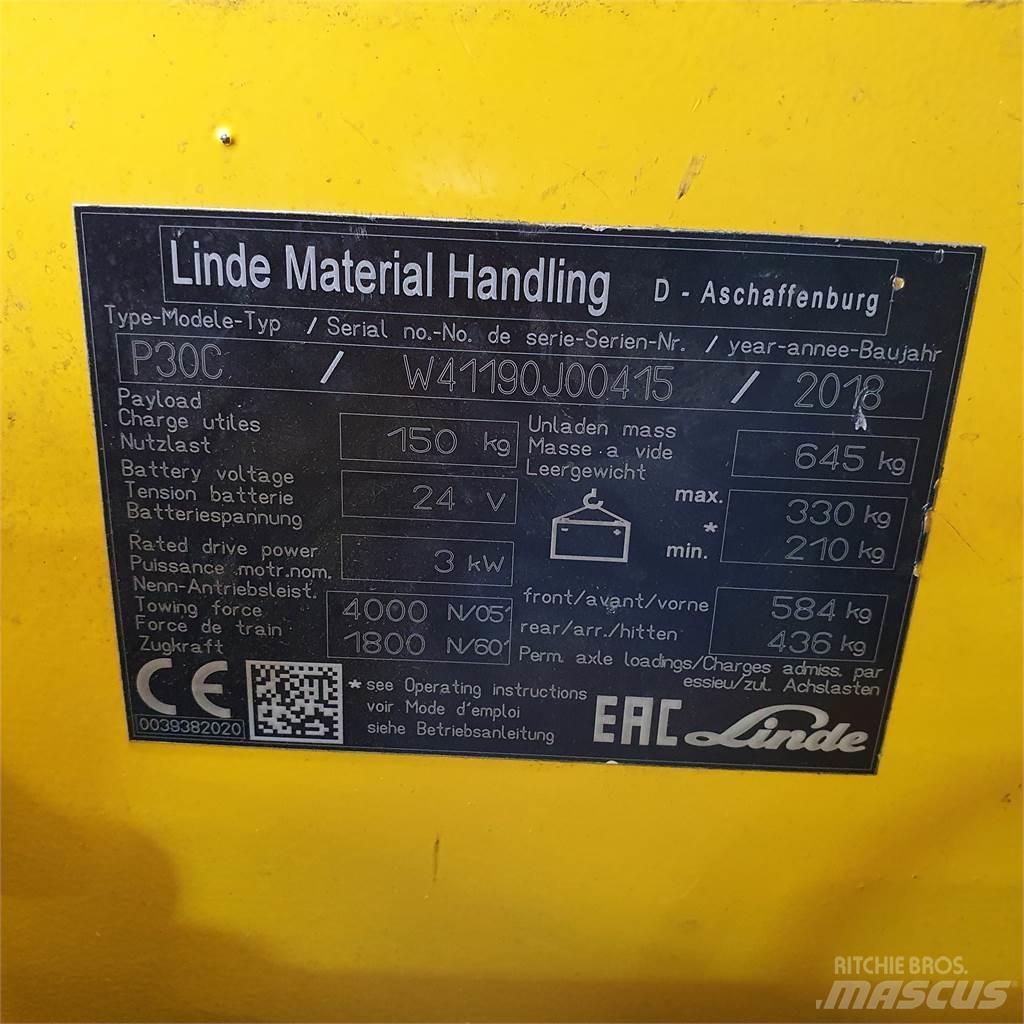 Linde P30C Tauetraktor