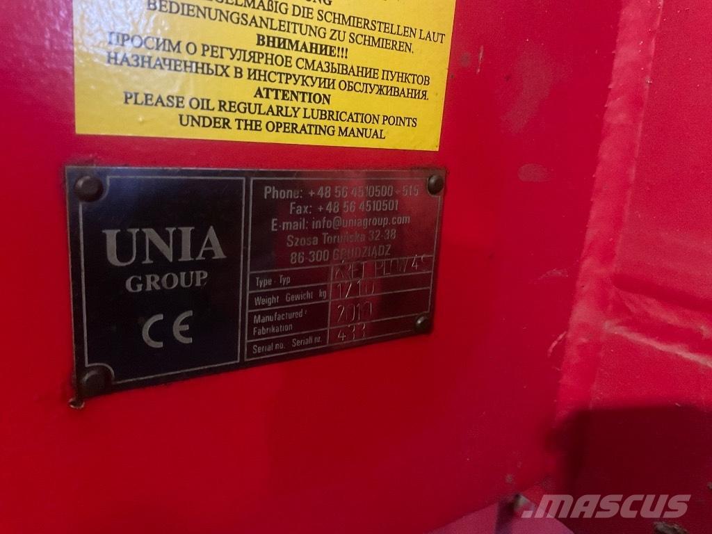 Unia Kret plov Grubber