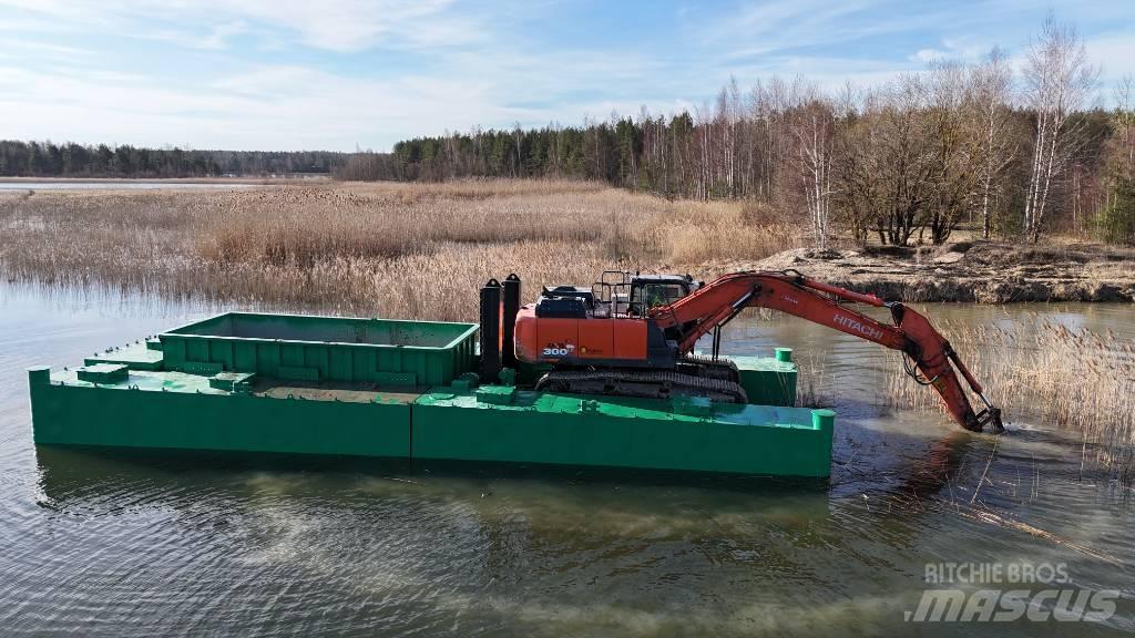  Dredge pontoon barge Mudringsfartøy