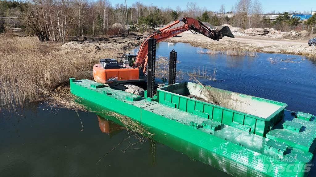  Dredge pontoon barge Mudringsfartøy