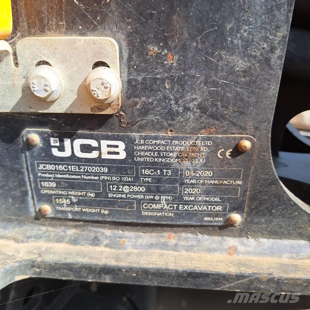 JCB 16 C-1 Minigravere <7t