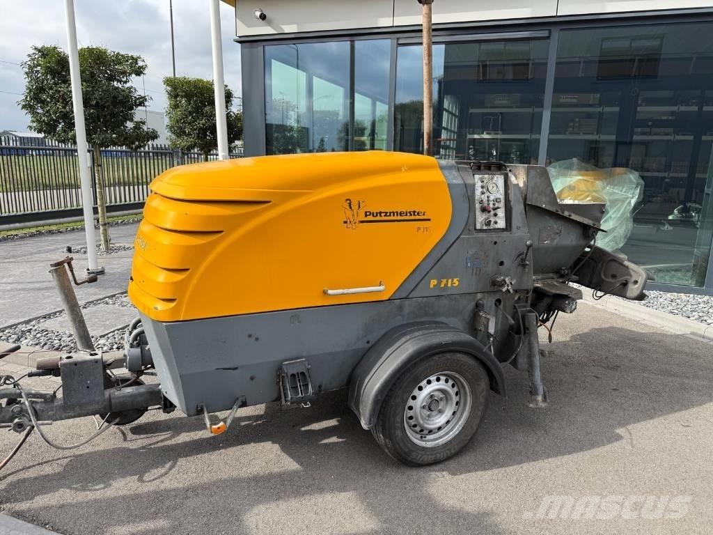 Putzmeister P 715 TD Betongpumpe biler