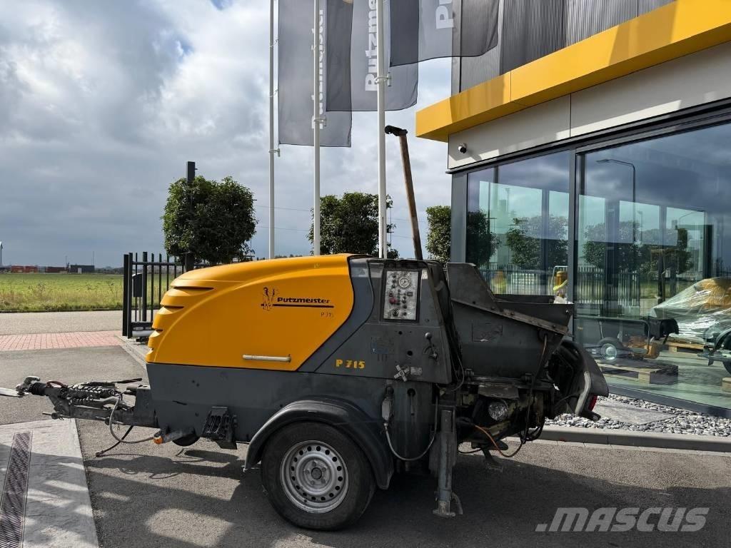Putzmeister P 715 TD Betongpumpe biler