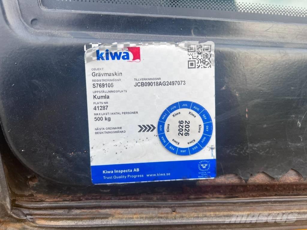 JCB 8018 Minigravere <7t